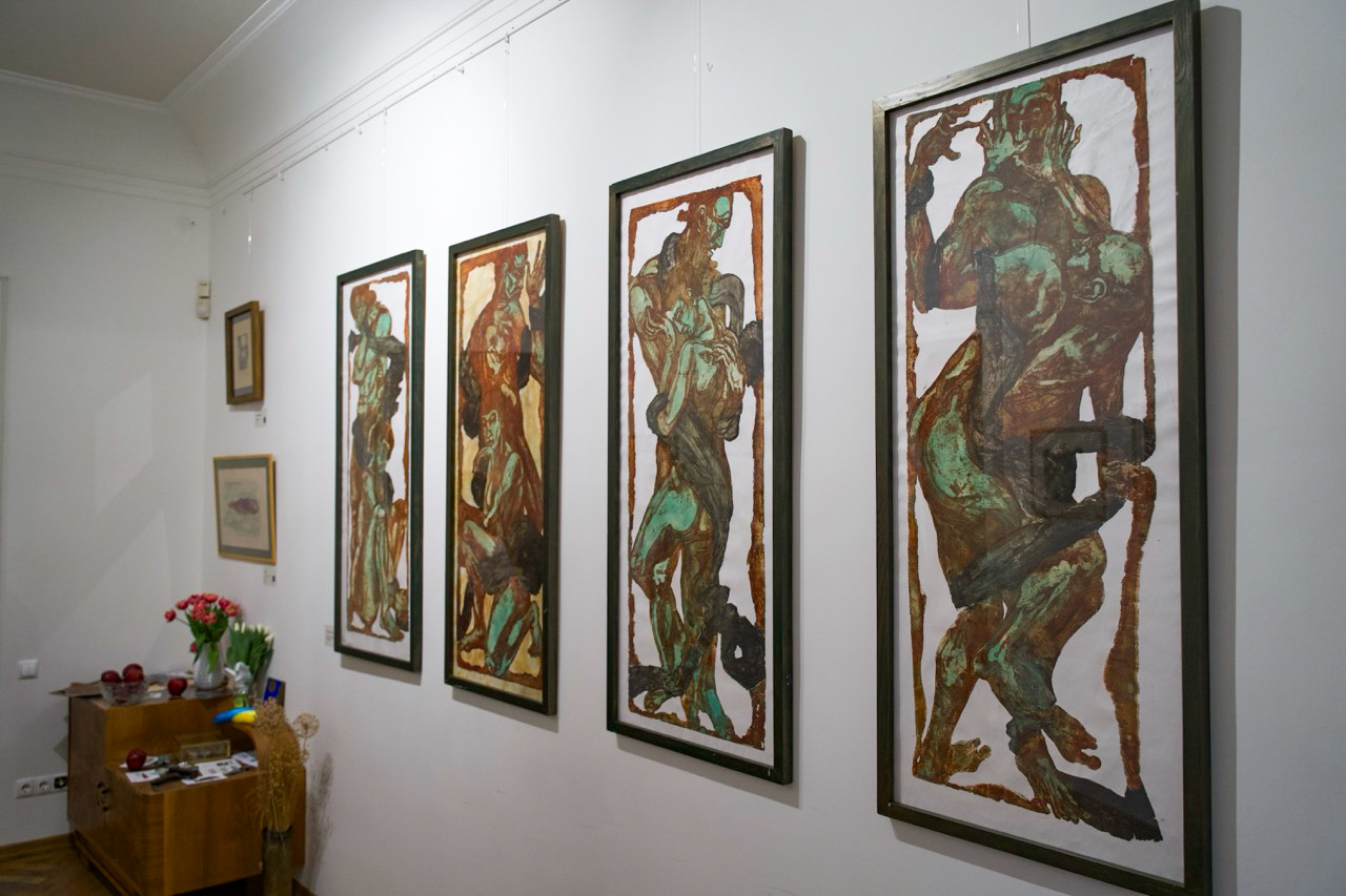 У просторі INDEX відкрилася виставка Володимира Чорного — художника й загиблого воїна